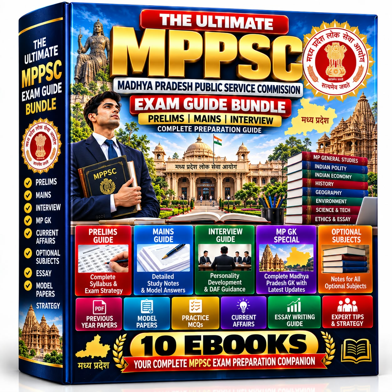 MPPSC Exam eBook Bundle cover