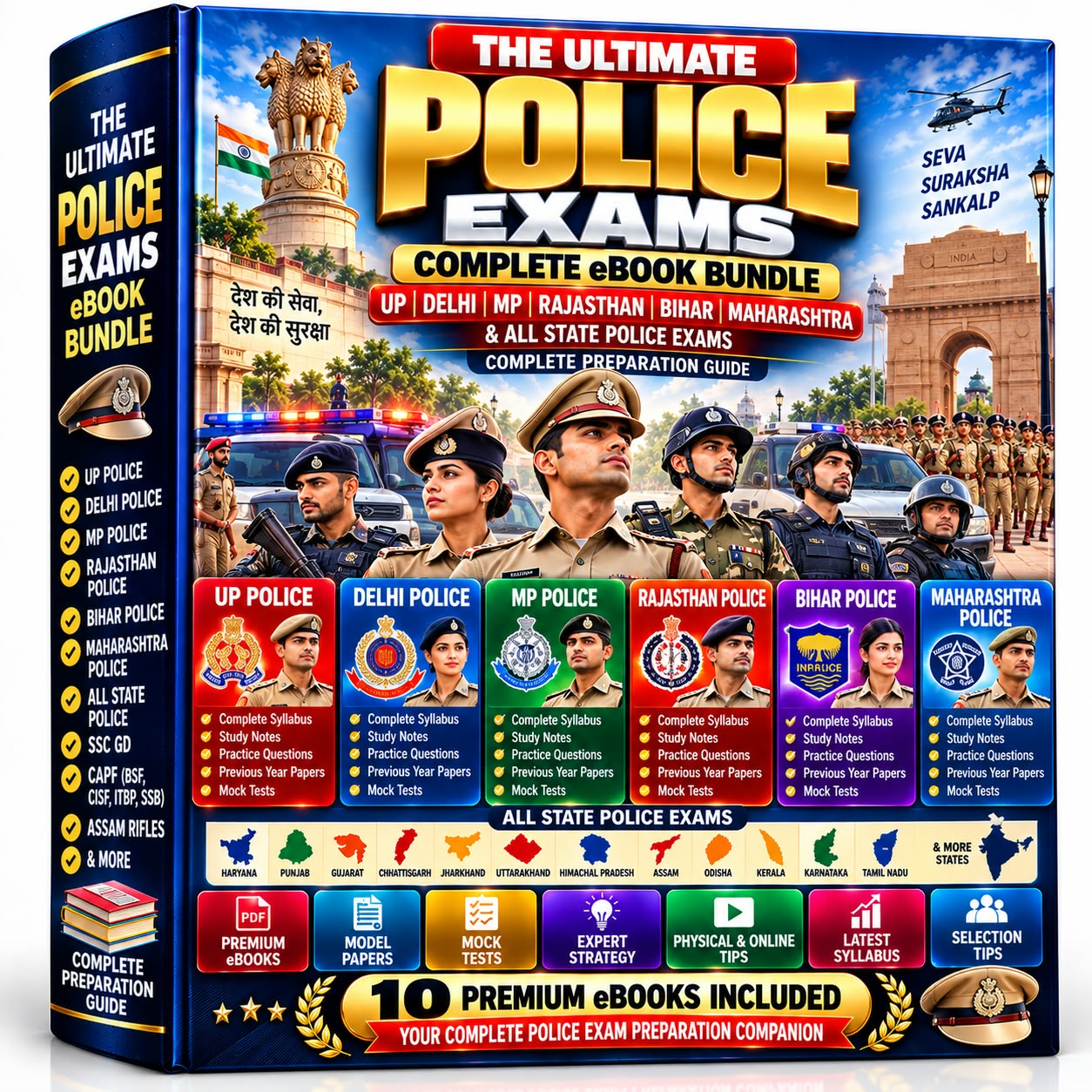Police Exam eBook Bundle cover