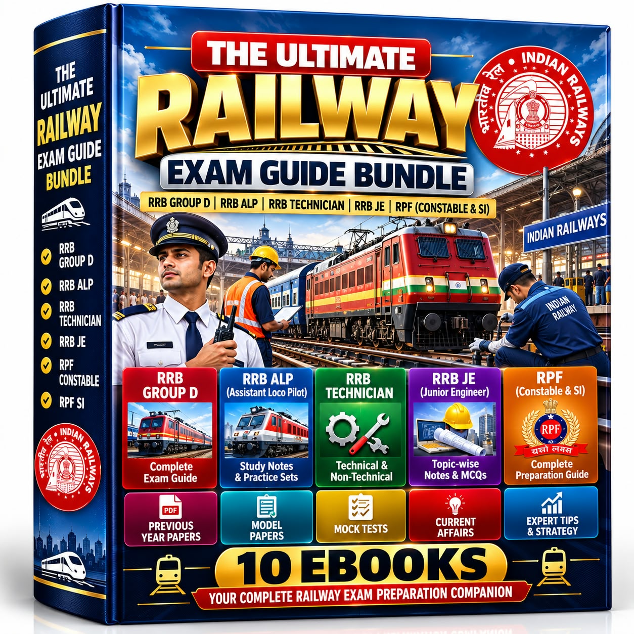 Railway Exam eBook Bundle cover