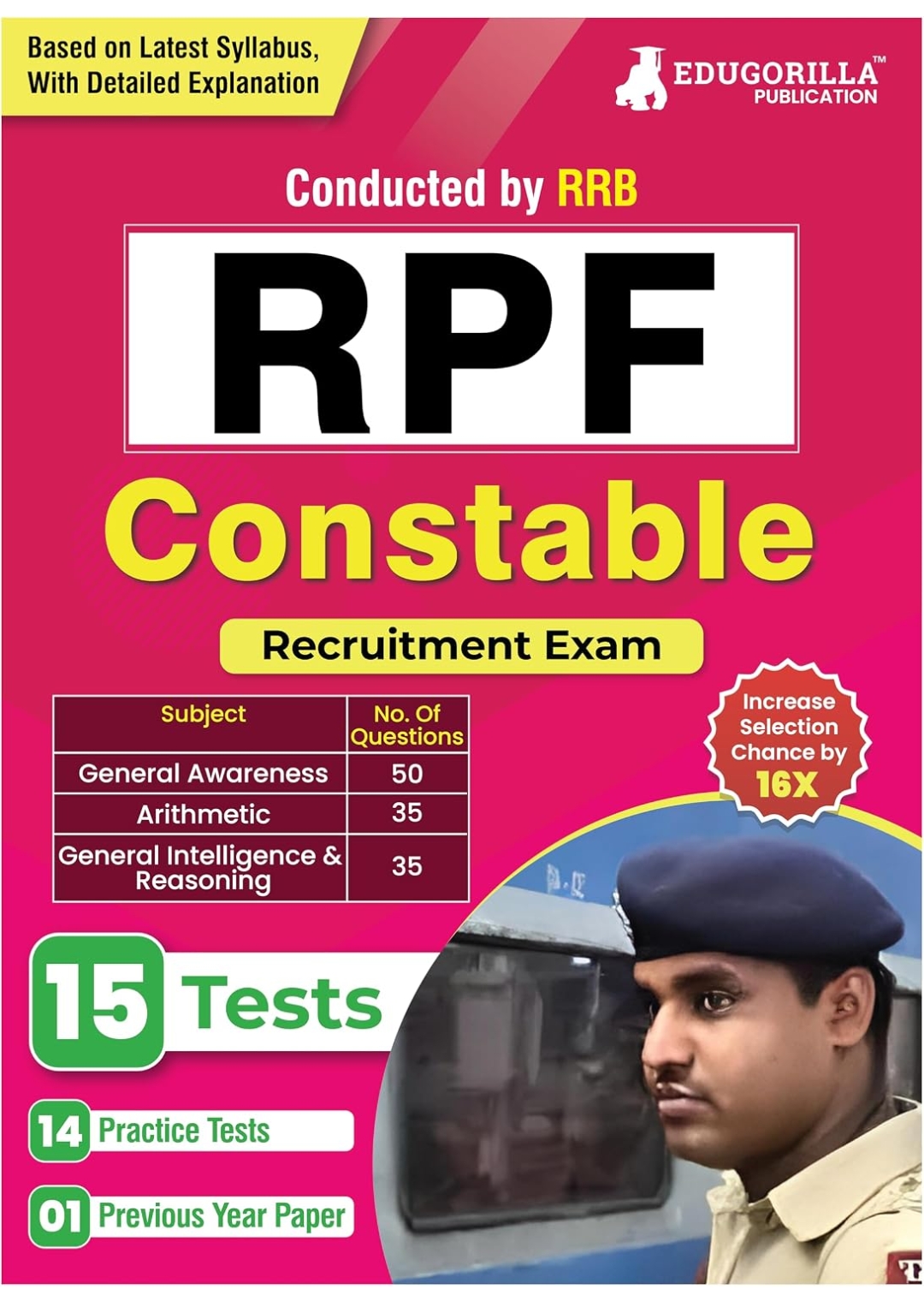 RPF Constable book cover