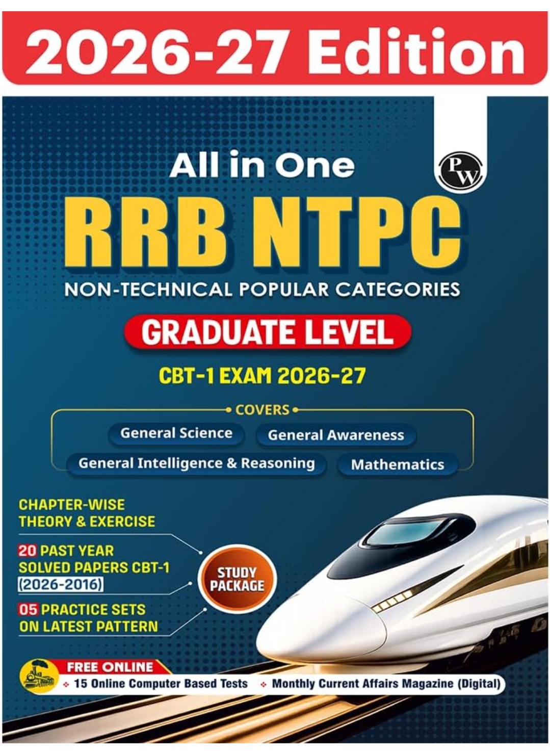 RRB NTPC Graduate Level (English) book cover